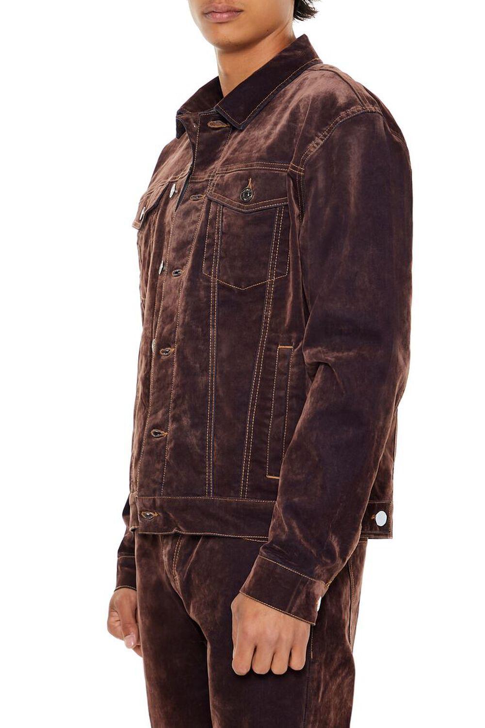 Textured Trucker Jacket | Forever 21 Product Image