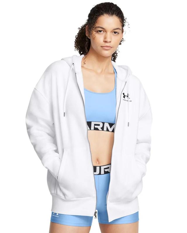 Women's UA Icon Fleece Oversized Full-Zip Product Image