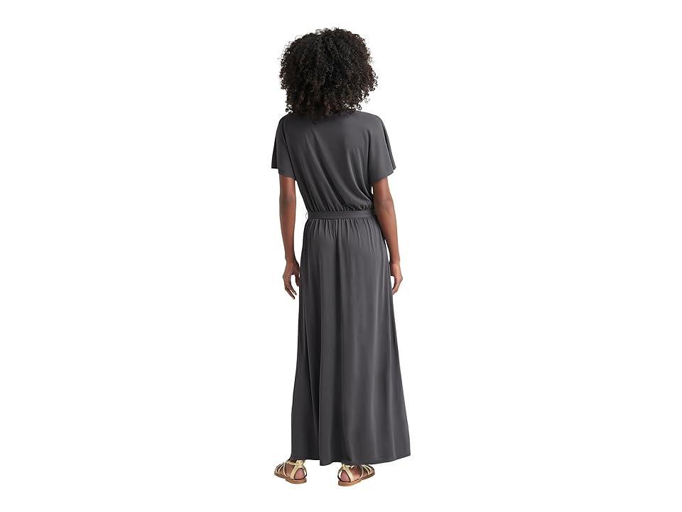 Splendid Arlo Sandwash Jersey Maxi Dress (Lead) Women's Dress Product Image