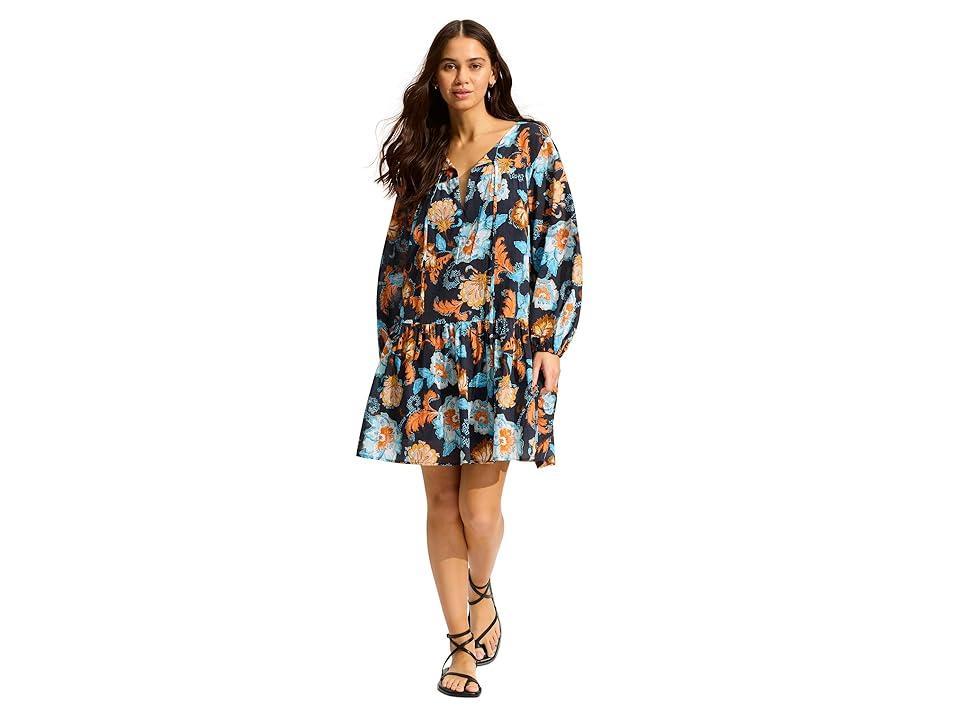 Seafolly Spring Festival Cover Up (True ) Women's Dress Product Image