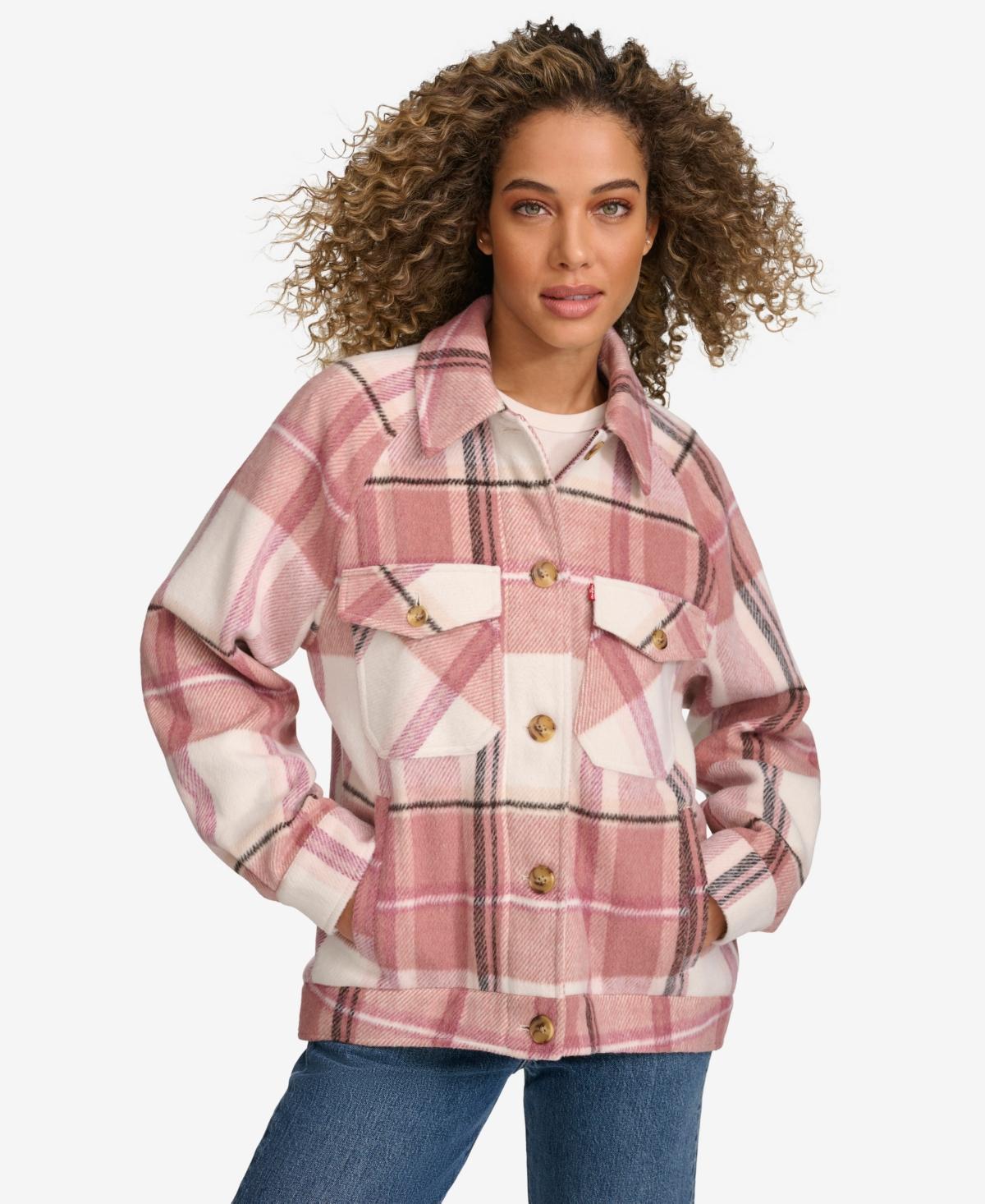 Levis Womens Wool Blend Shirt Jacket Product Image