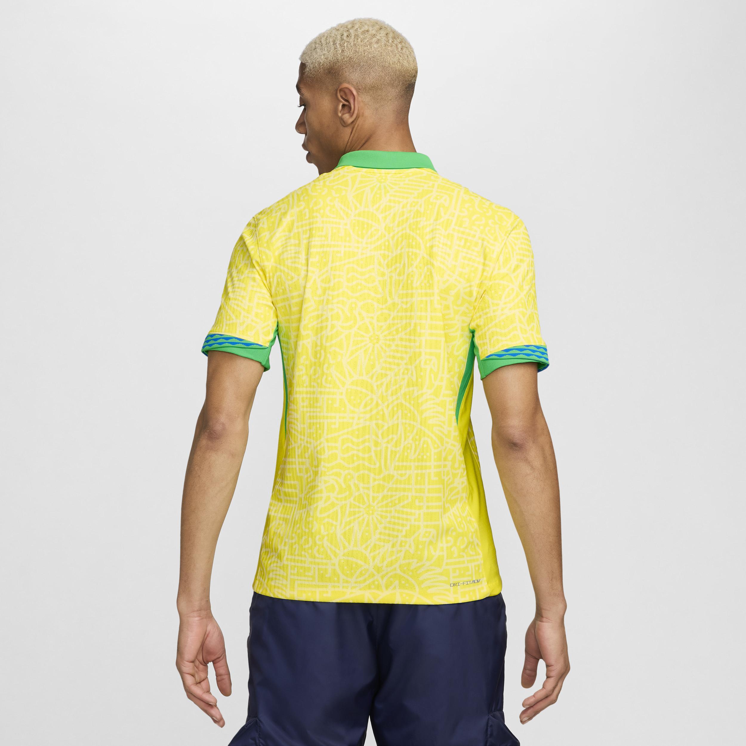 Brazil 2024 Match Home Nike Men's Dri-FIT ADV Soccer Authentic Jersey Product Image