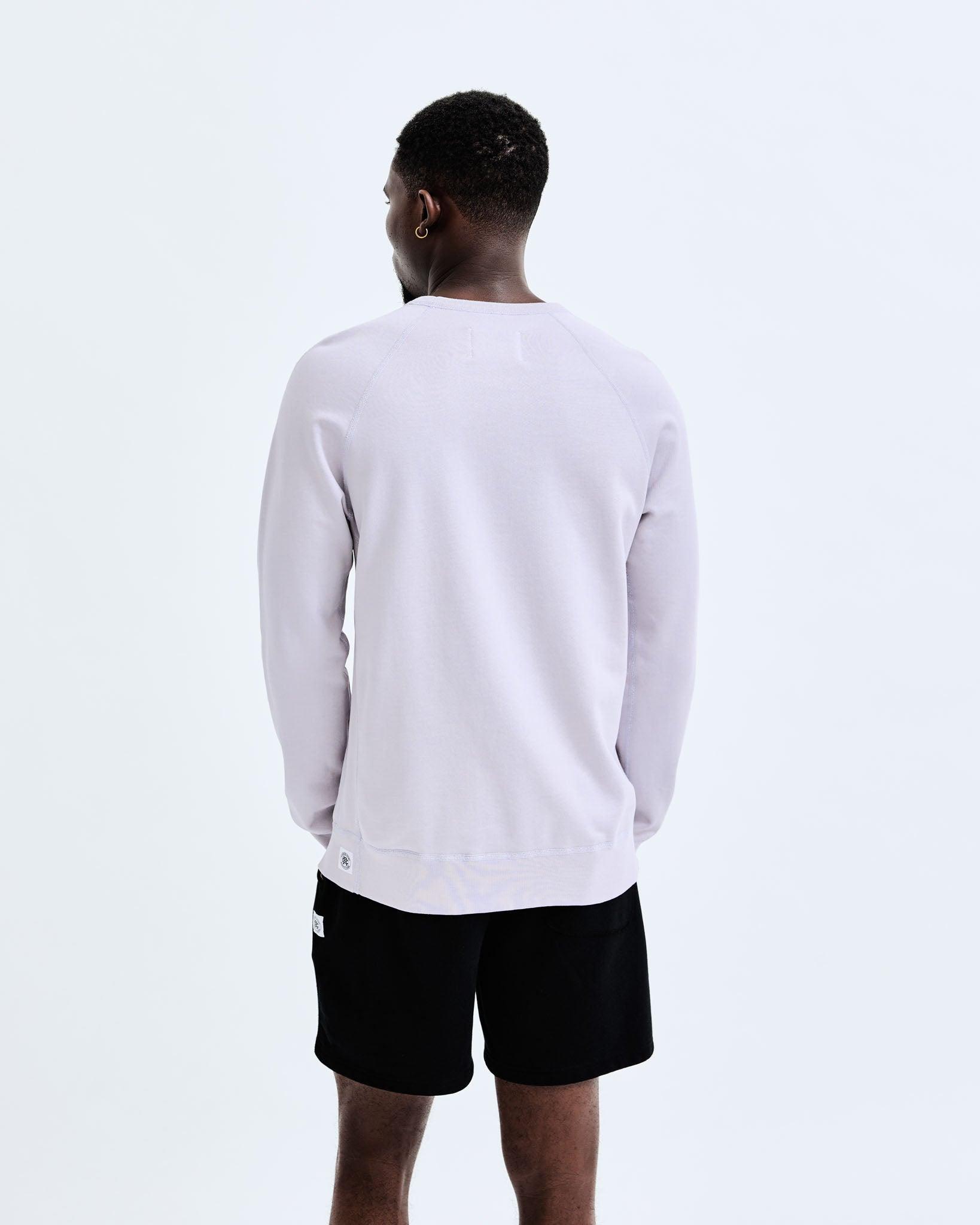 Lightweight Terry Slim Crewneck Male Product Image