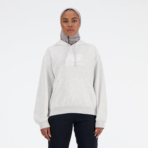 New Balance Women's Sport Essentials French Terry Logo Hoodie Product Image