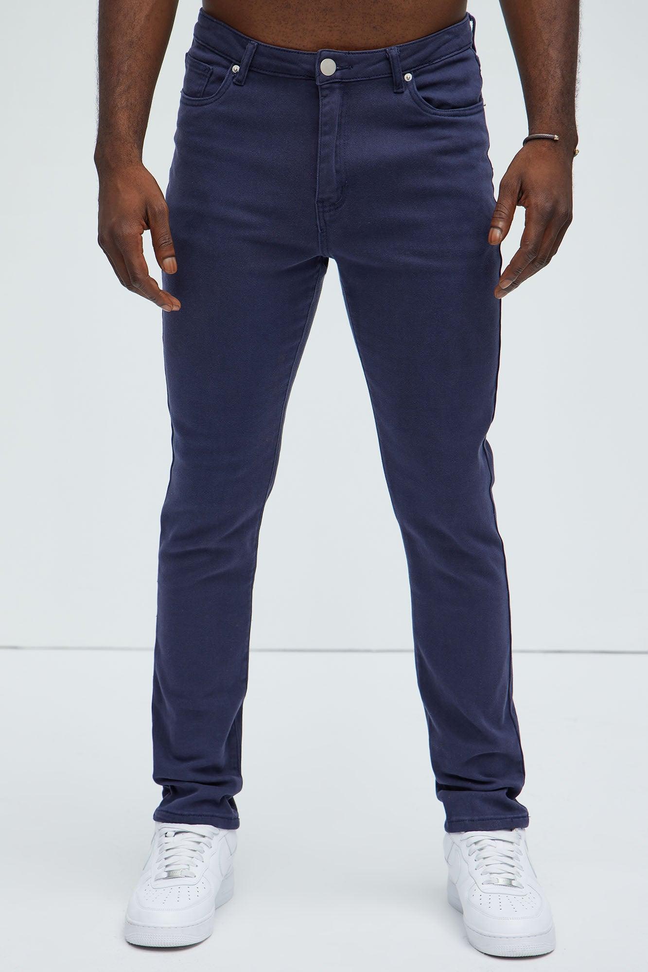 Cornell Slim Jeans - Navy Product Image