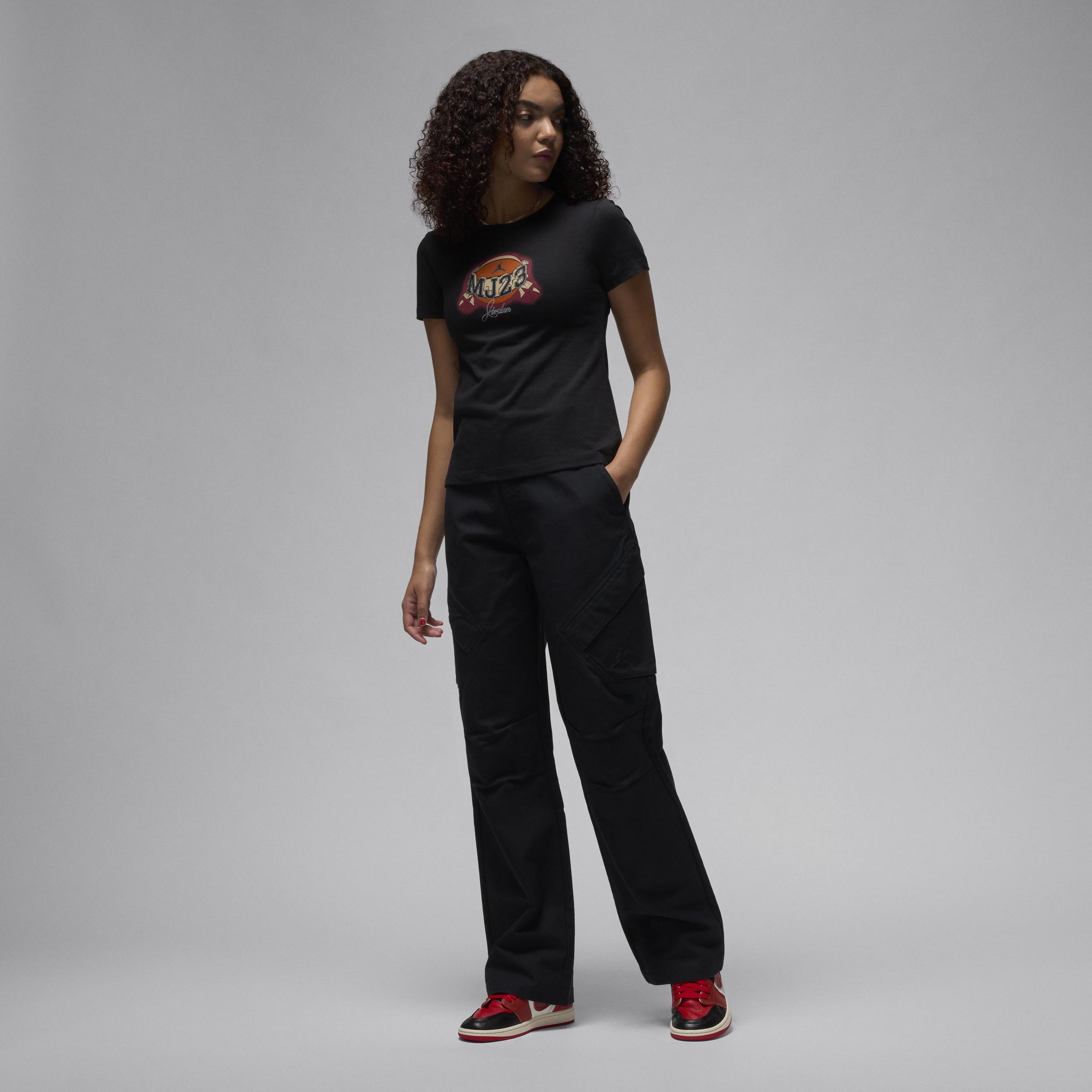 Jordan Womens Jordan Chicago Pants 24 - Womens Black Product Image