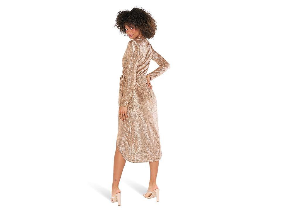 Show Me Your Mumu Kimora Wrap Dress Confetti) Women's Dress Product Image