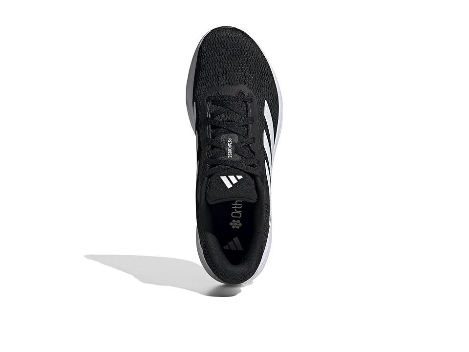 adidas Running Response M White/Black) Men's Running Shoes Product Image