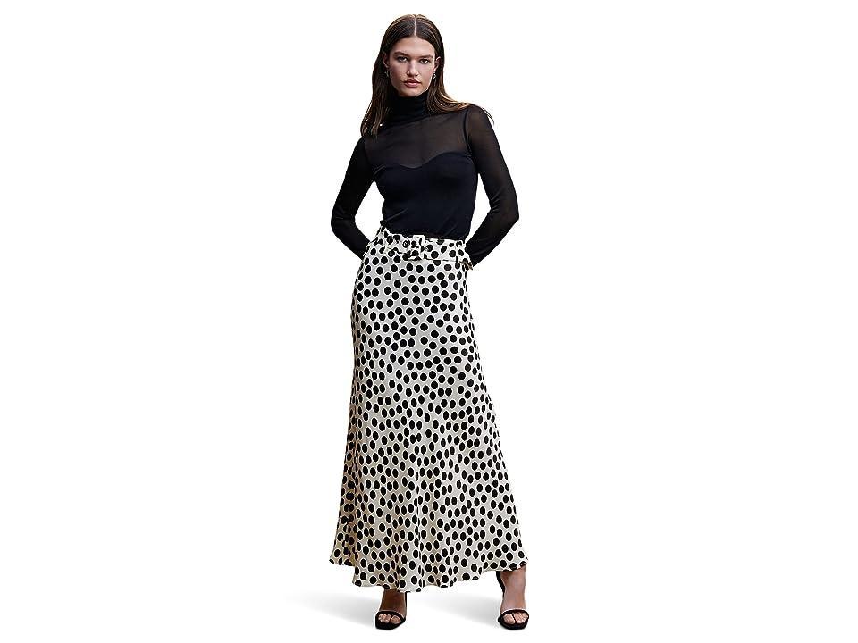 MANGO Circle Skirt (Off Women's Skirt product image