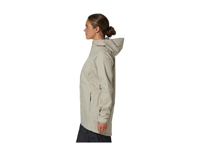 Mountain Hardwear Threshold Parka (Oyster Shell) Women's Clothing Product Image