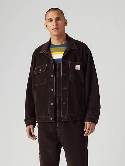 Corduroy Sunrise Trucker Jacket Product Image