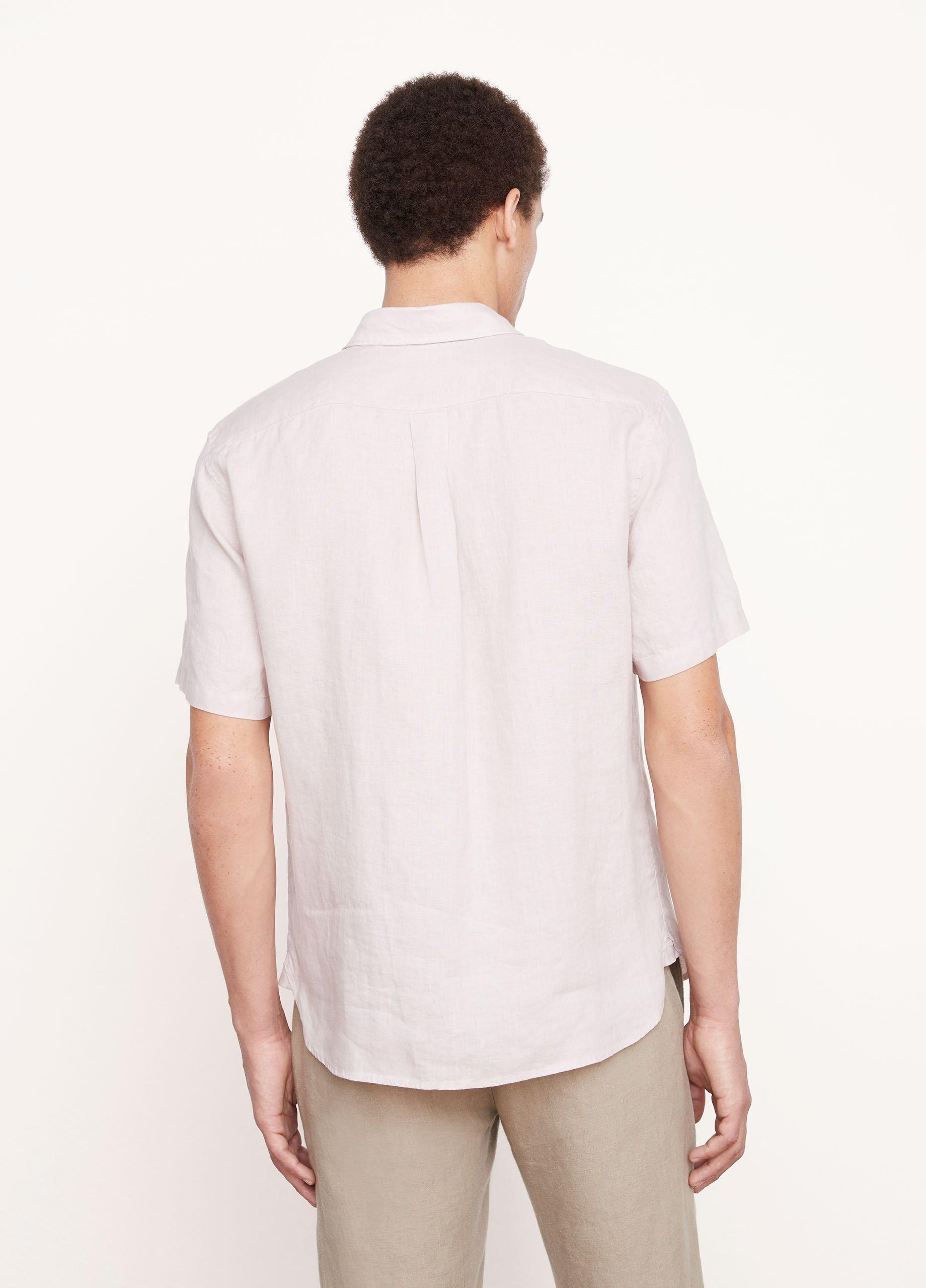 Linen Short-Sleeve Shirt Product Image