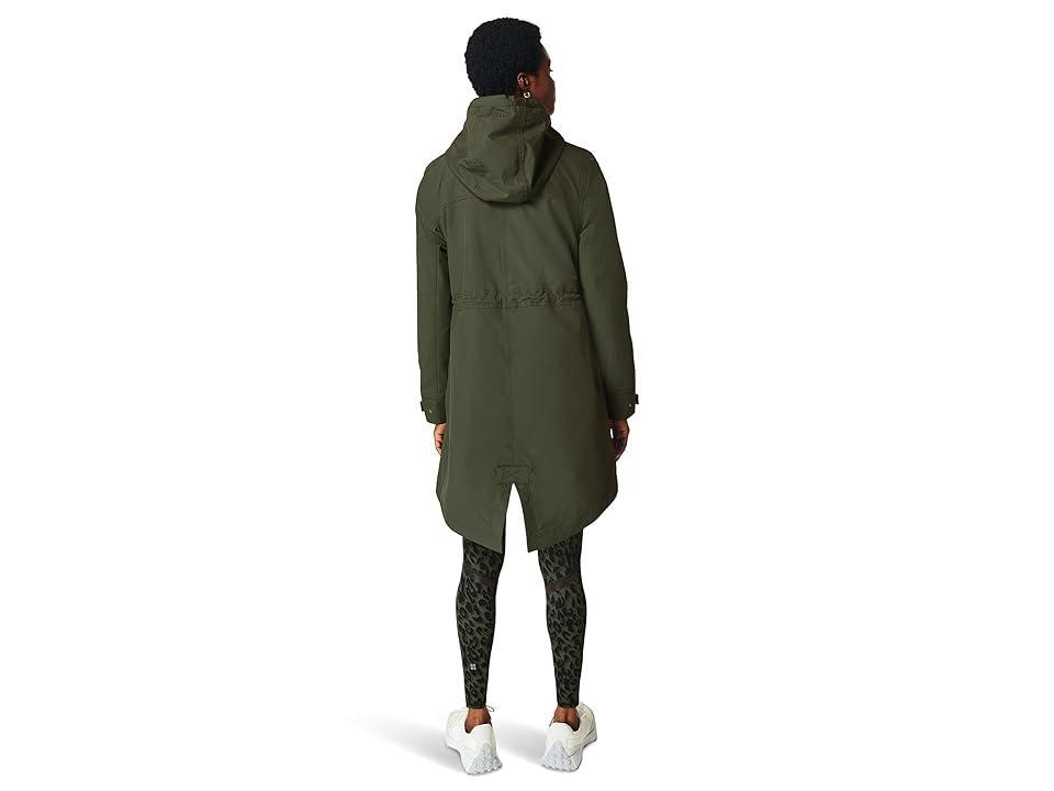 Sweaty Betty Stride Waterproof Parka (Dark Forest ) Women's Clothing Product Image