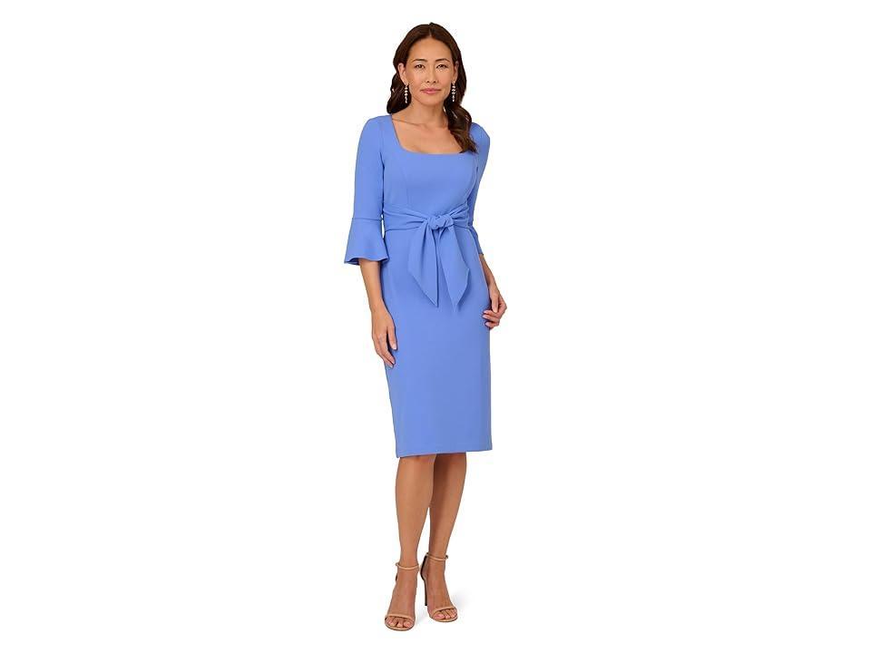 Adrianna Papell Bell Sleeve Tie Front Dress Product Image