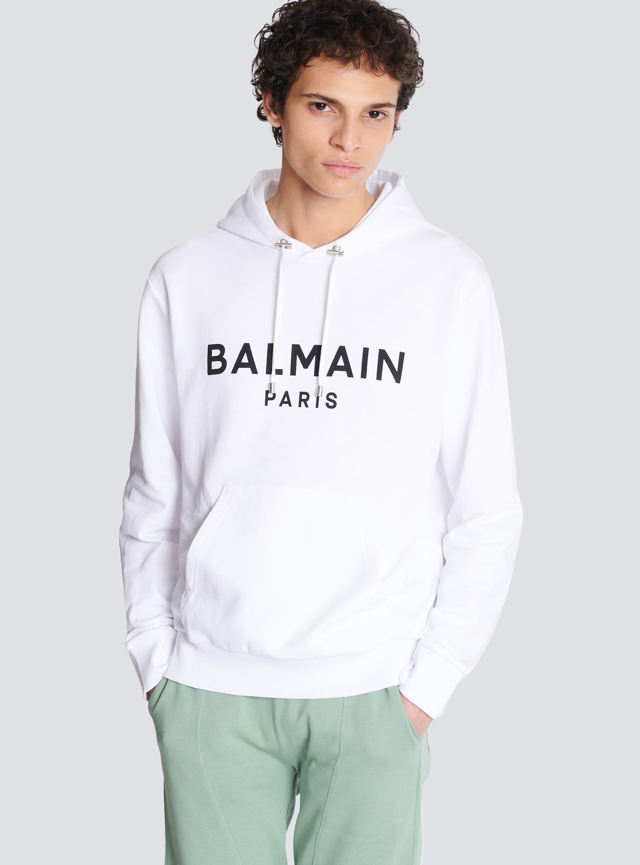 Printed Balmain Paris hoodie Product Image