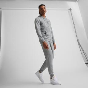 PUMA Essentials Logo Men's Sweatpants in Medium Grey Heather Product Image