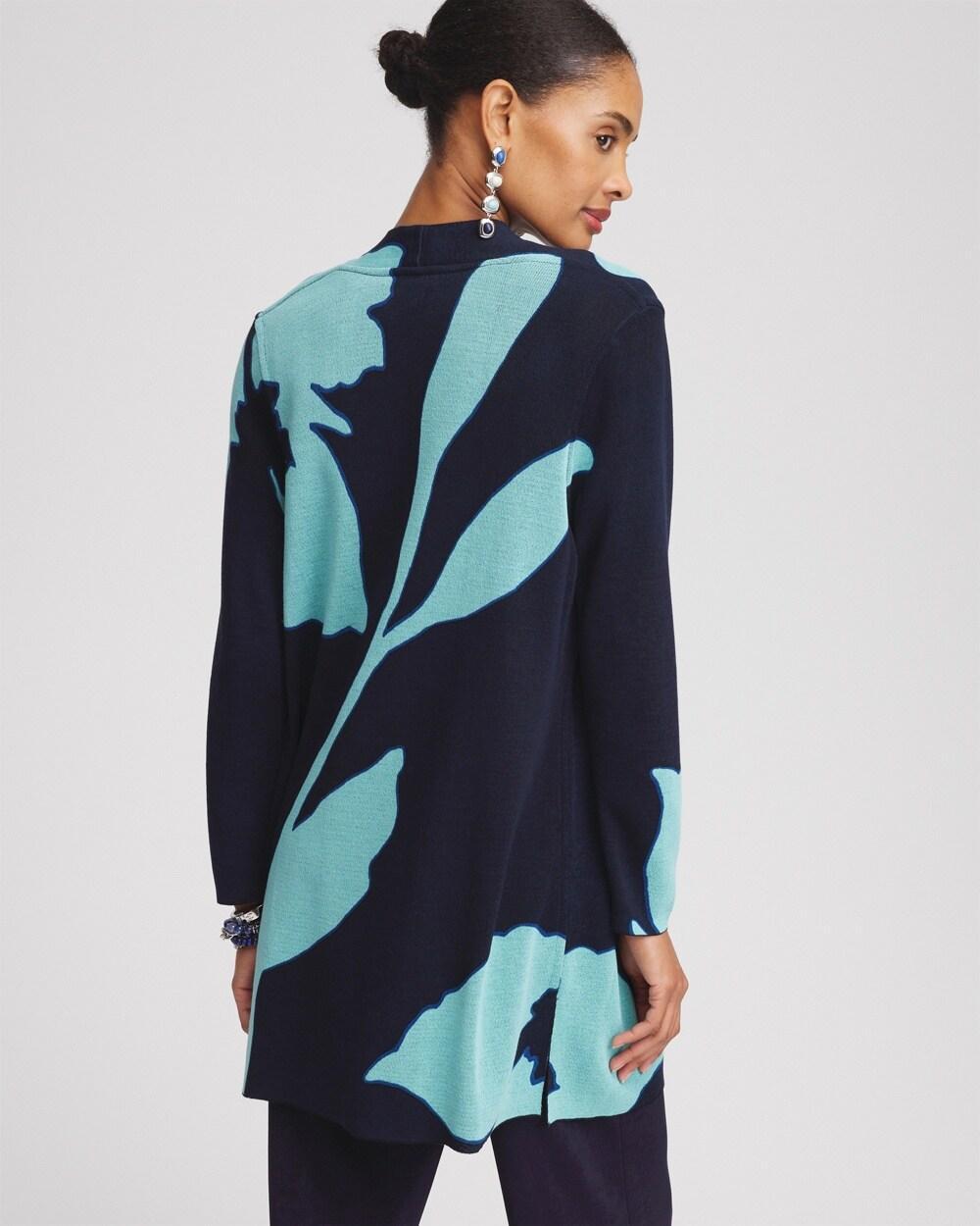 Travelers™ Collection Petal-Print Cardigan Product Image