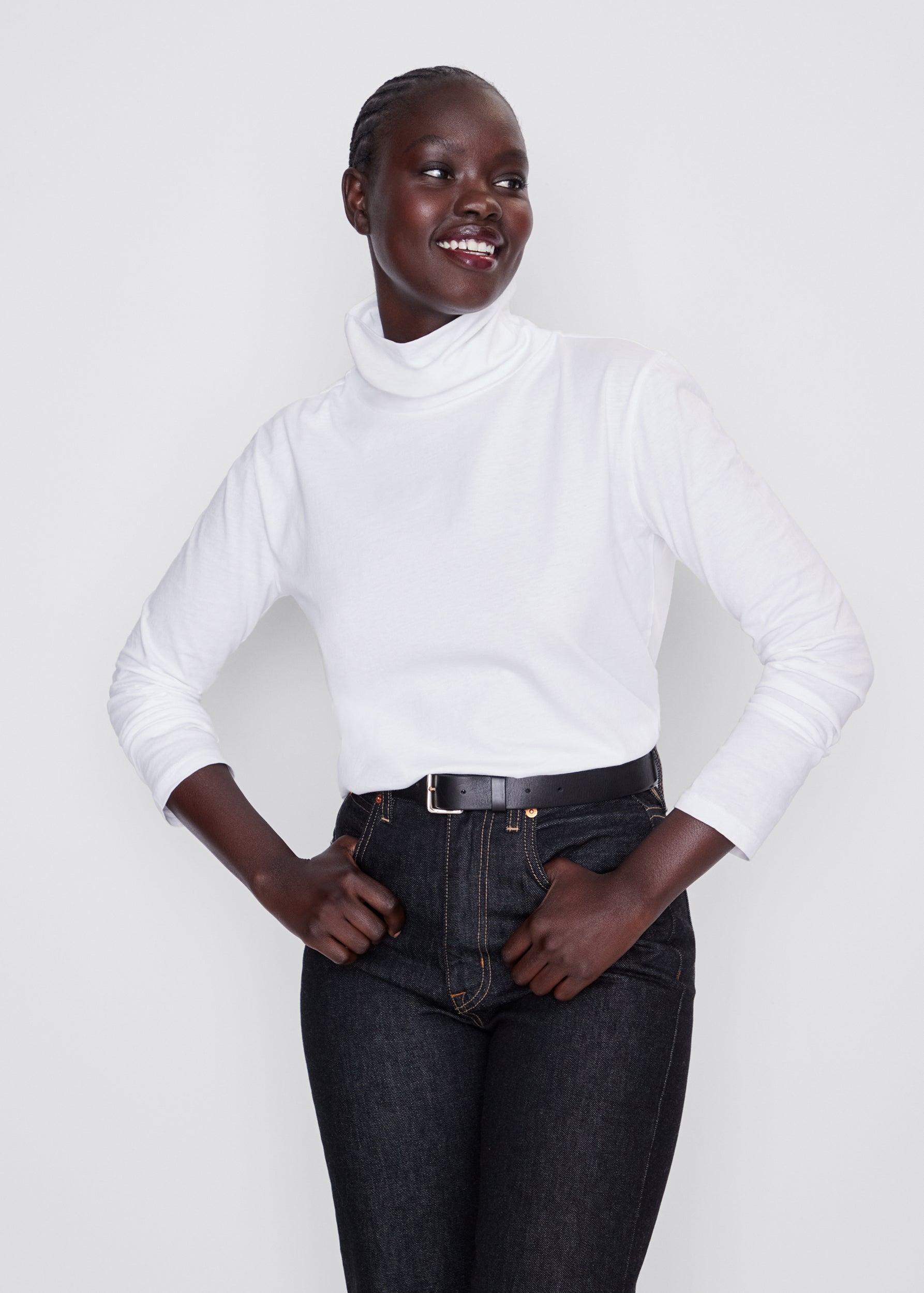 The Turtleneck - White Product Image