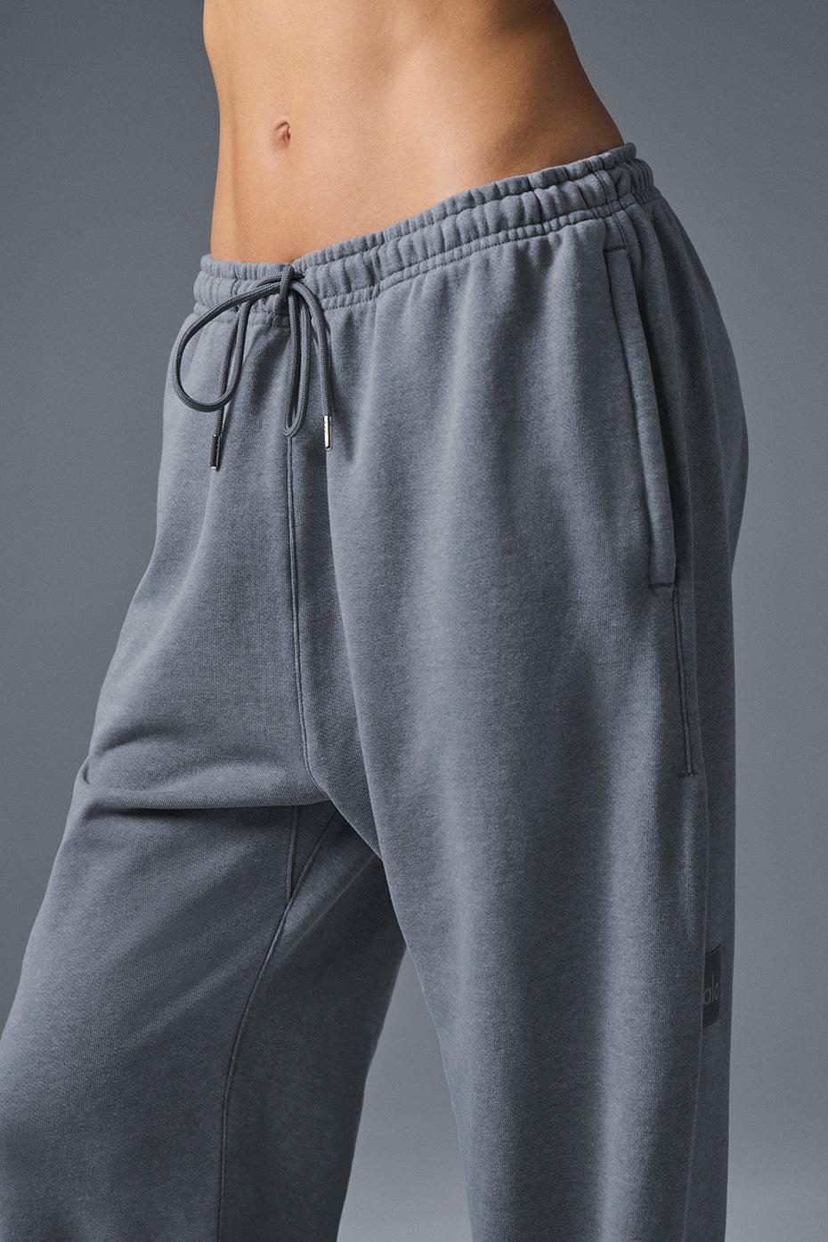 Chill Vintage Wash Sweatpant - Steel Grey Wash Female Product Image