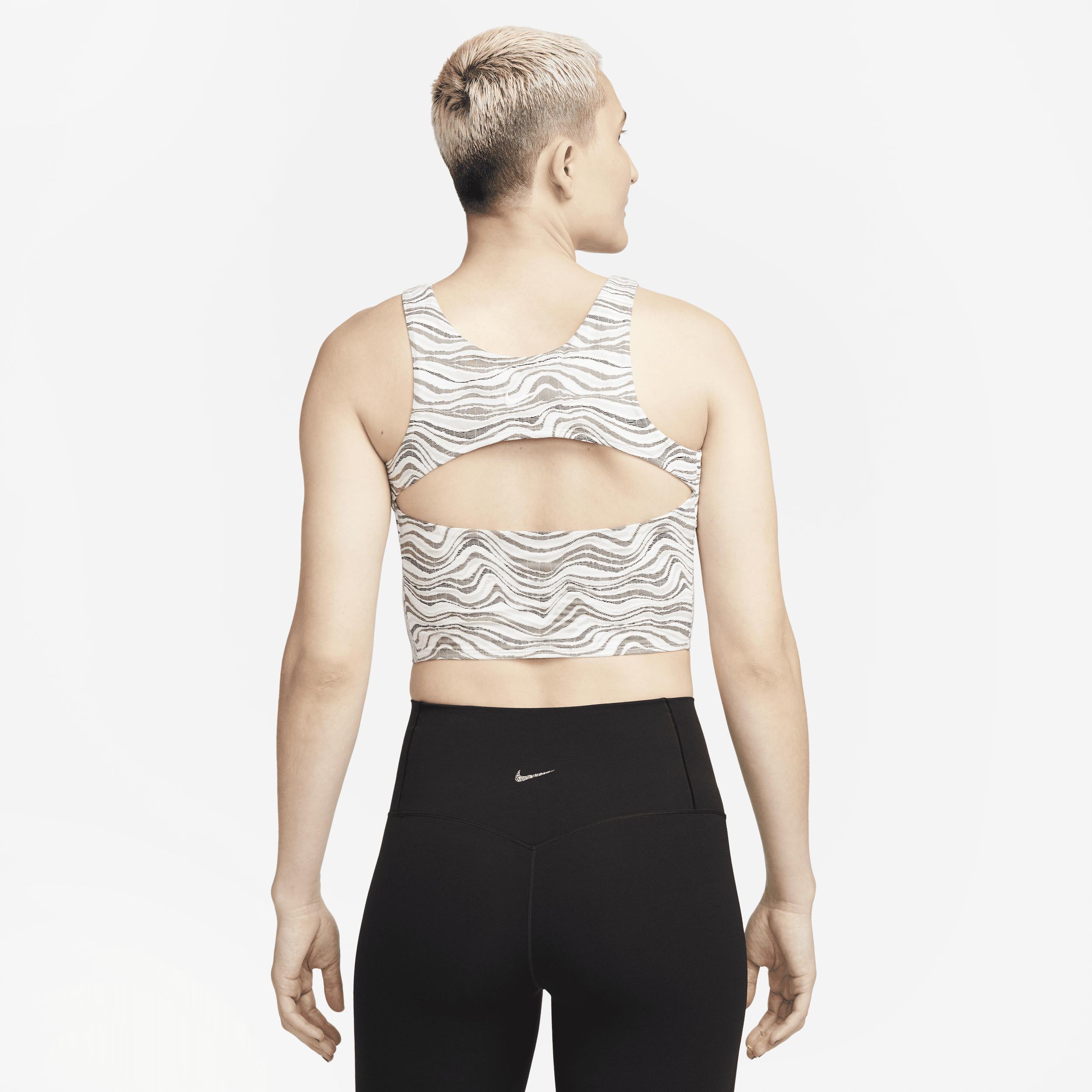 Nike Cutout Dri-FIT Crop Tank Top Product Image