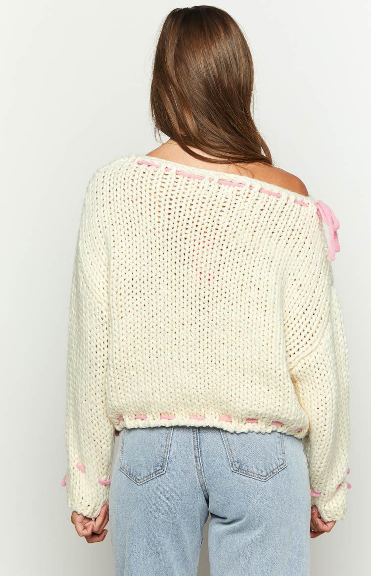 Bea Cream Sweater Product Image