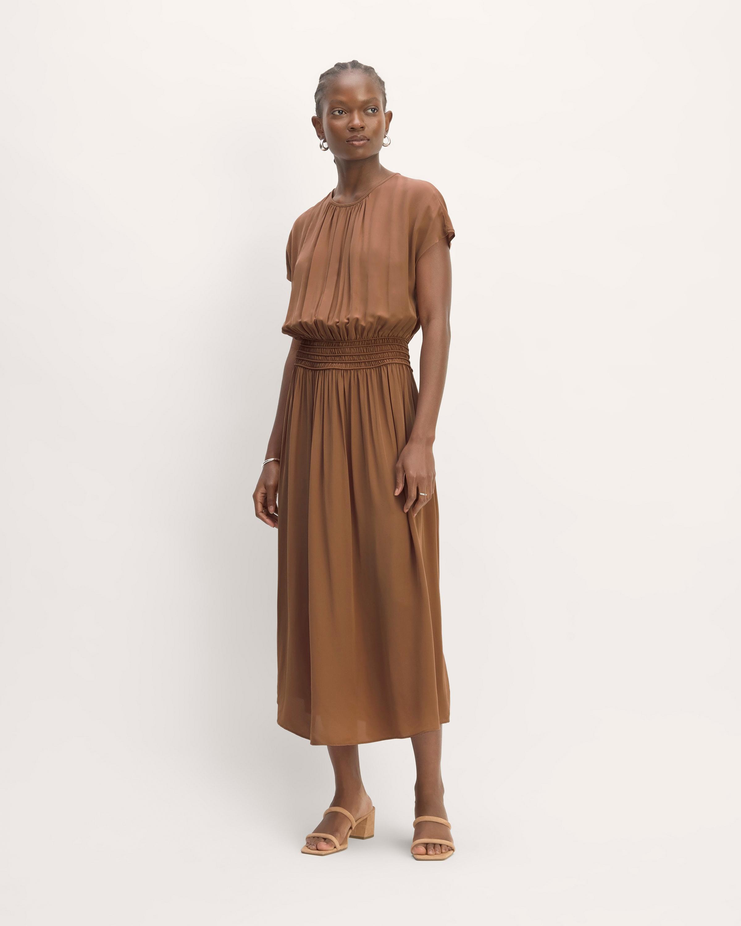 The Gathered Midi Dress Product Image