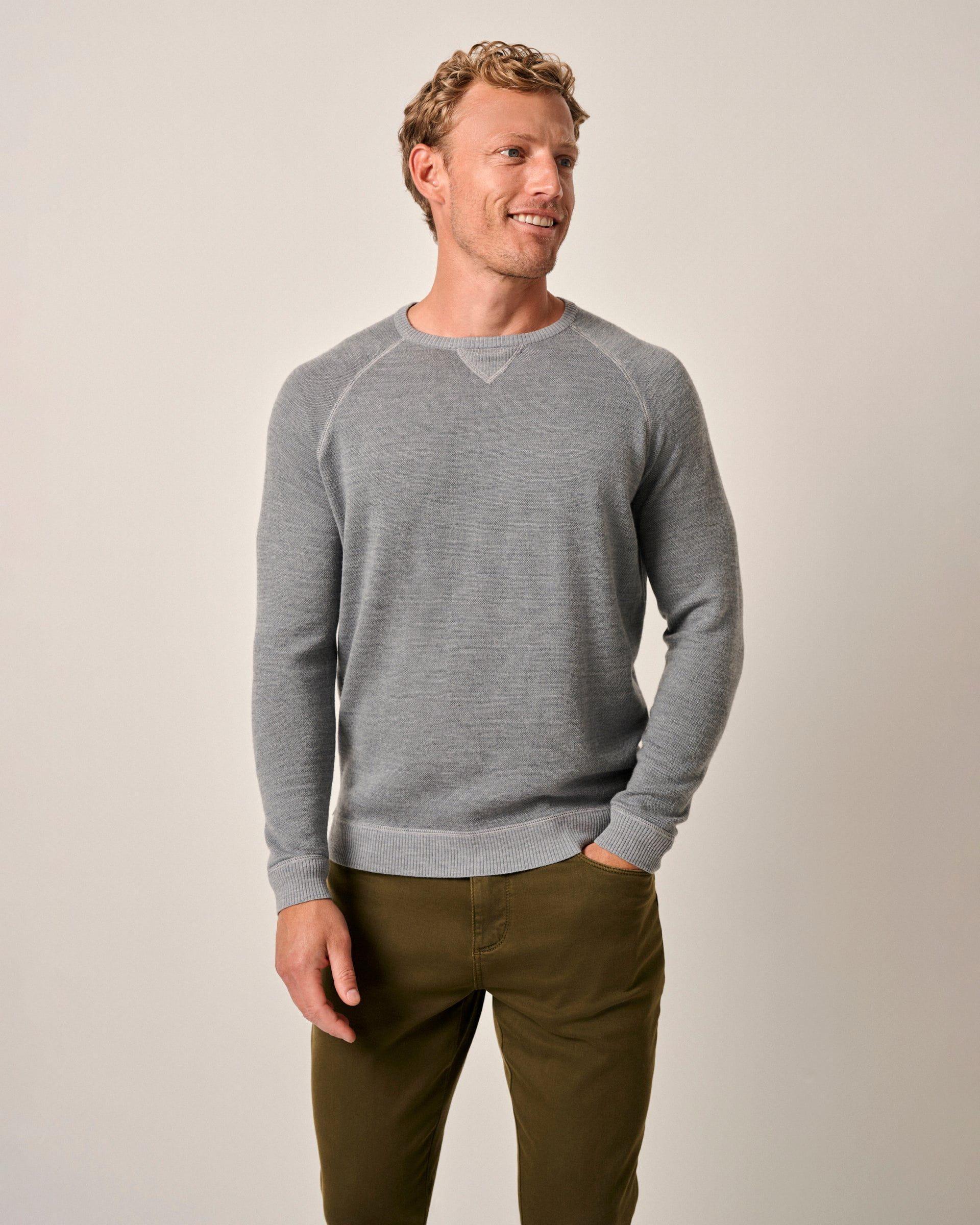 Boggs Merino Wool Crewneck Sweater Male Product Image