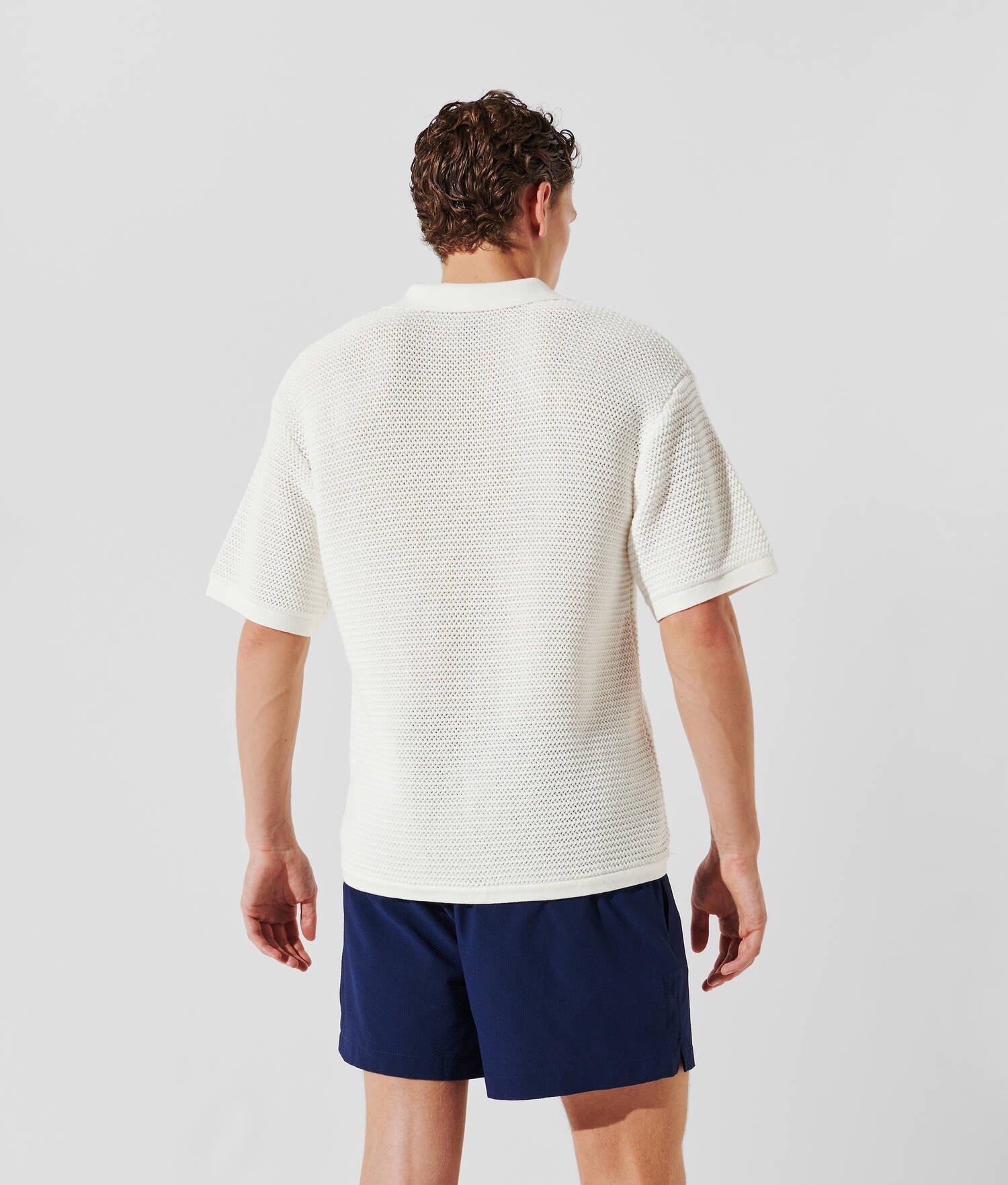 HOTEL KARL CROCHET POLO SHIRT Product Image