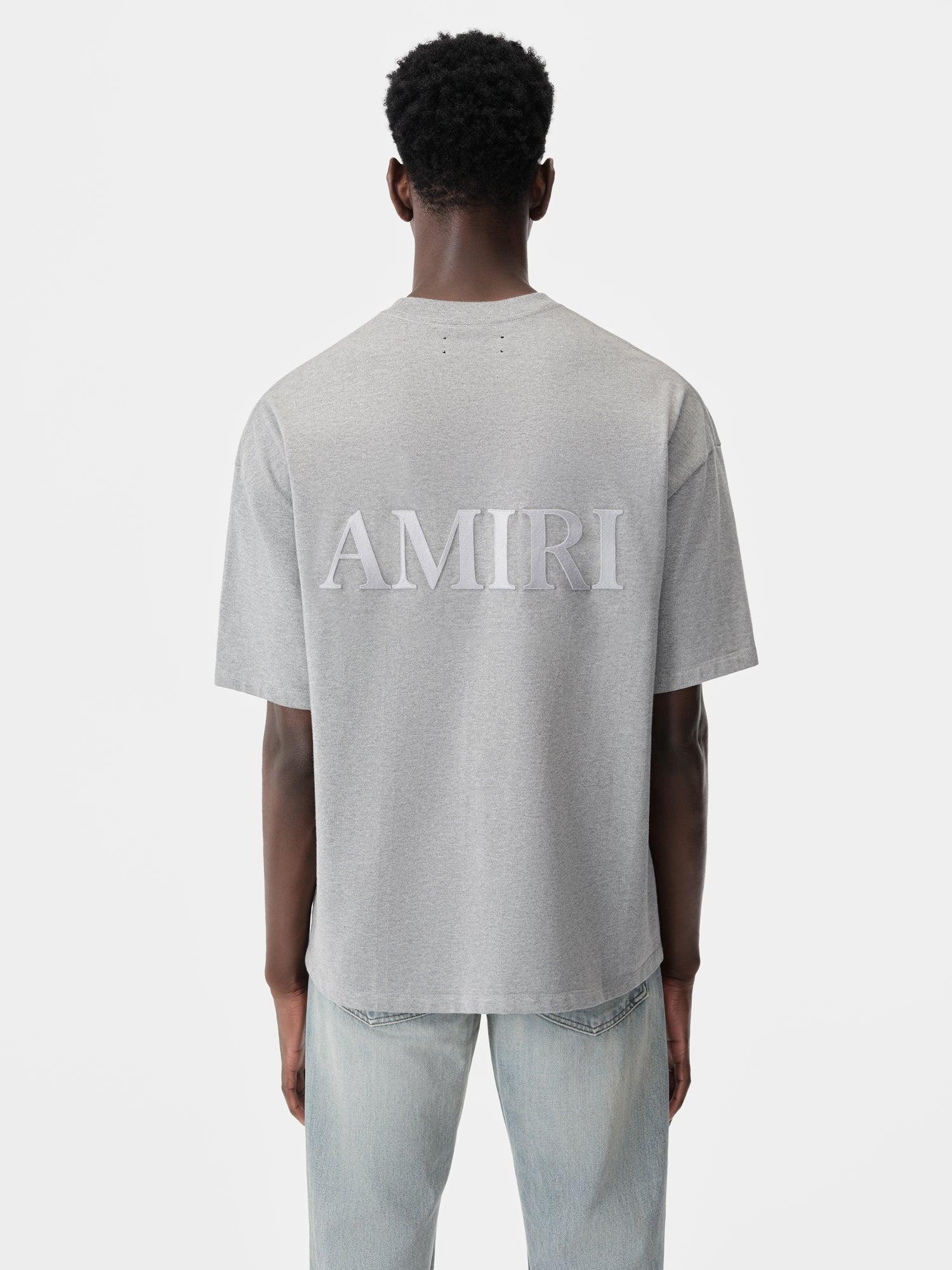 AMIRI OVERSIZED TEE - Grey Male Product Image