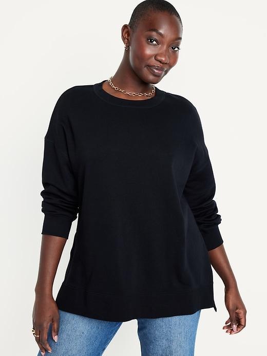 SoComfy Relaxed Tunic Sweatshirt Product Image