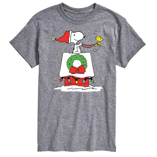 Mens Peanuts House Sleigh Tee Product Image