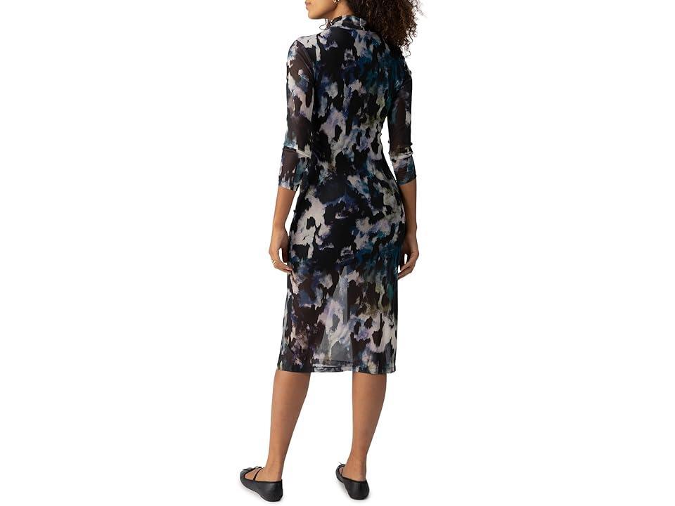 Sanctuary Gather Me Close Mock Dress (Midnight Storm) Women's Dress Product Image