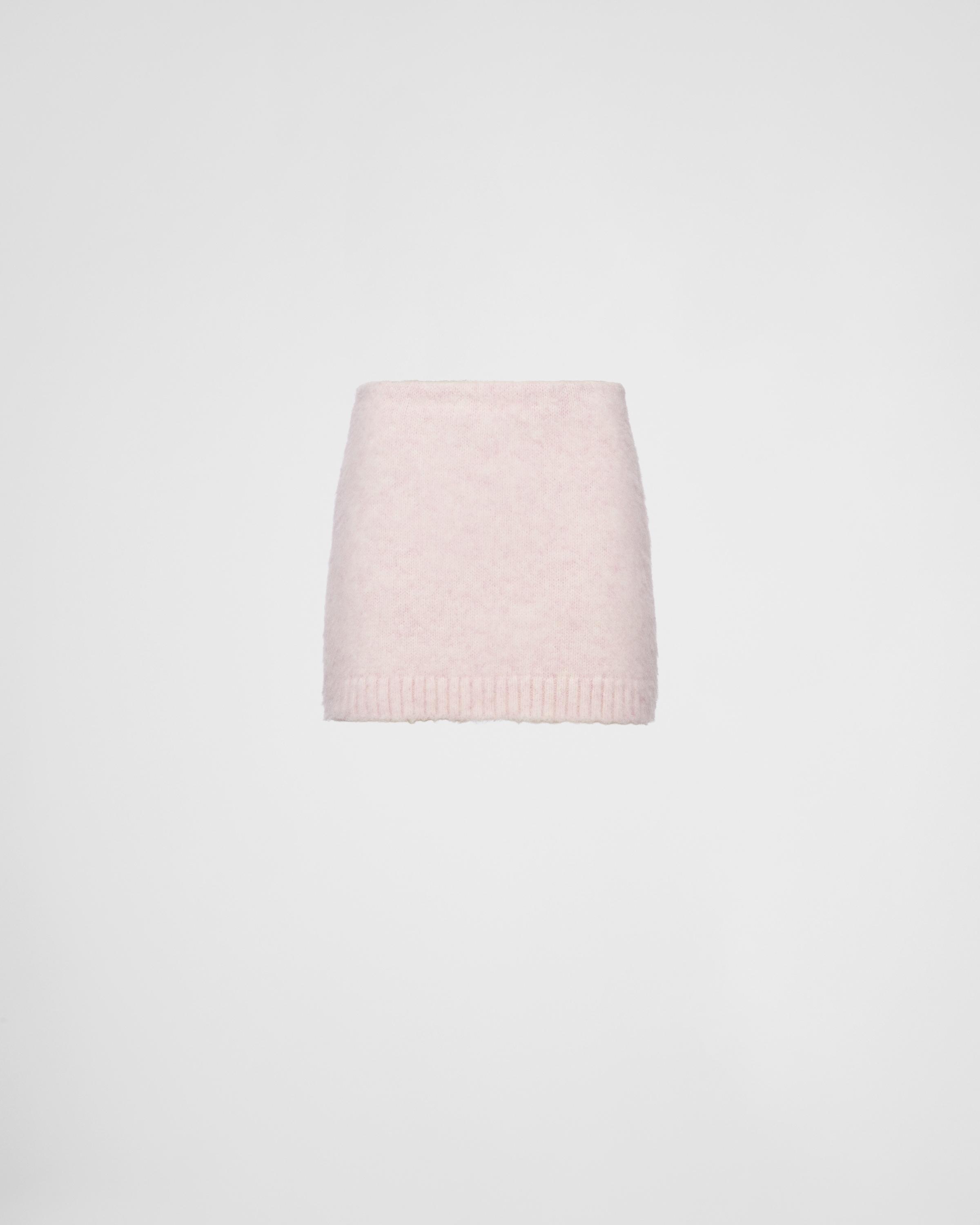 Shetland wool miniskirt product image