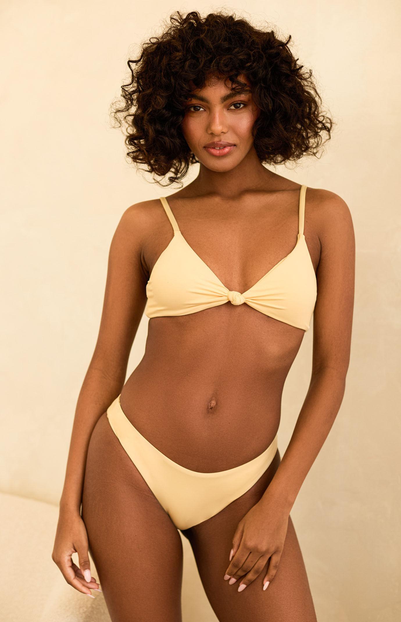 Dippin' Daisy's Women's Zen Knotted Triangle Bikini Top Product Image