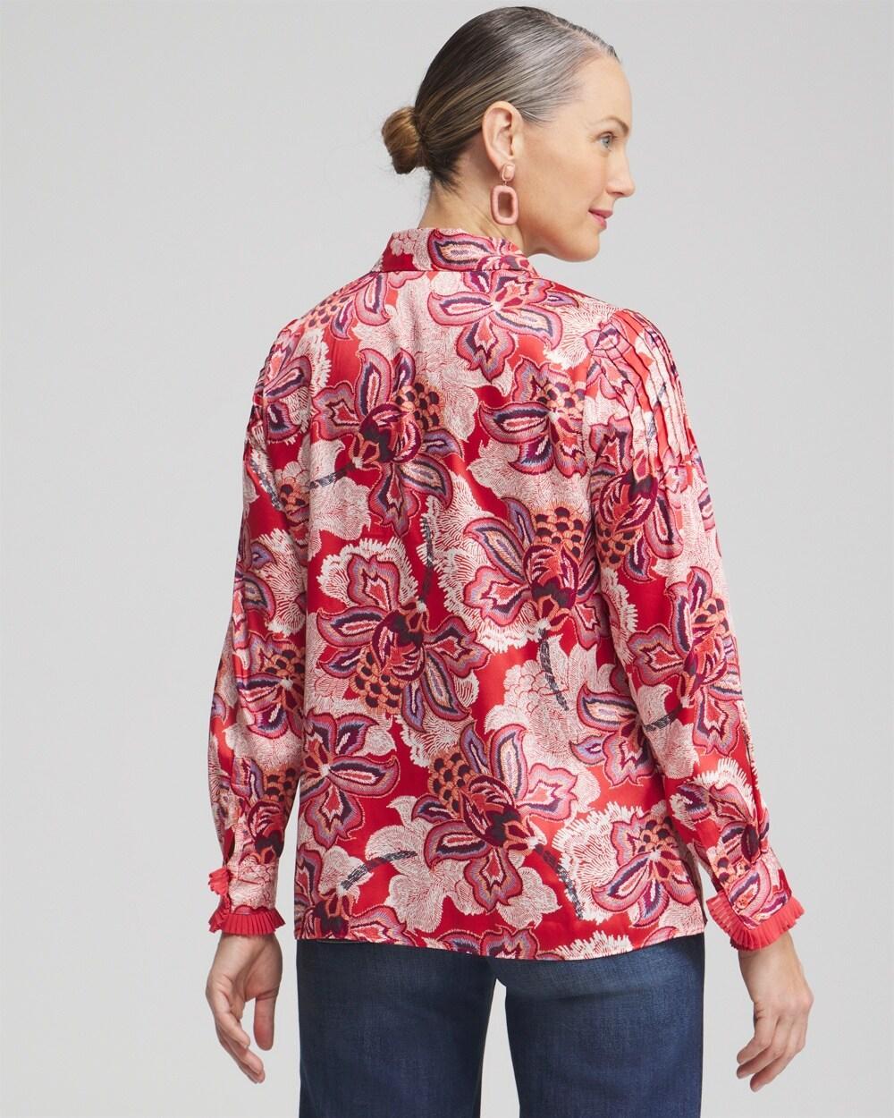 No Iron™ Stretch Ikat Shirt Product Image