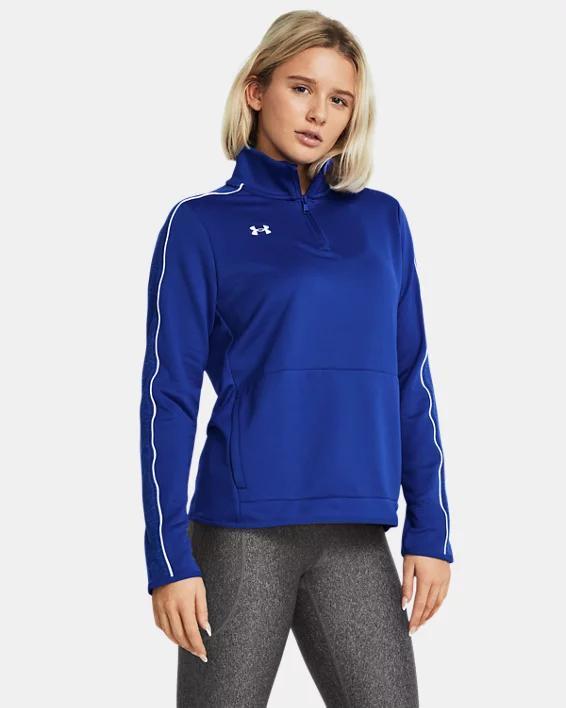 Womens UA Command Warm Up  Zip Product Image