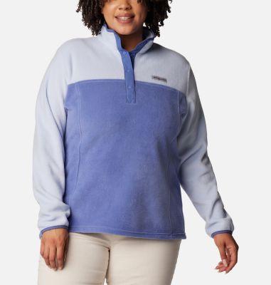 Columbia Women's Benton Springs Half Snap Fleece Pullover - Plus Size- Product Image