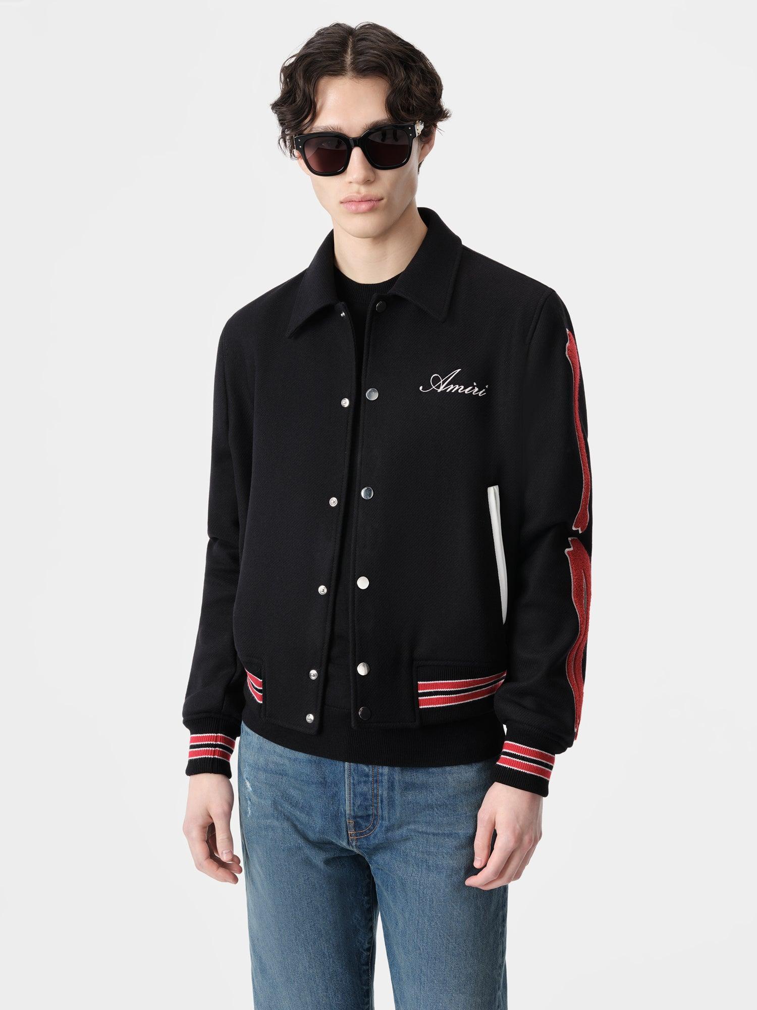 BONES JACKET - Black Red Male Product Image