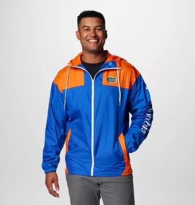 Columbia Men's Collegiate Flash Challenger II Windbreaker - Florida- Product Image