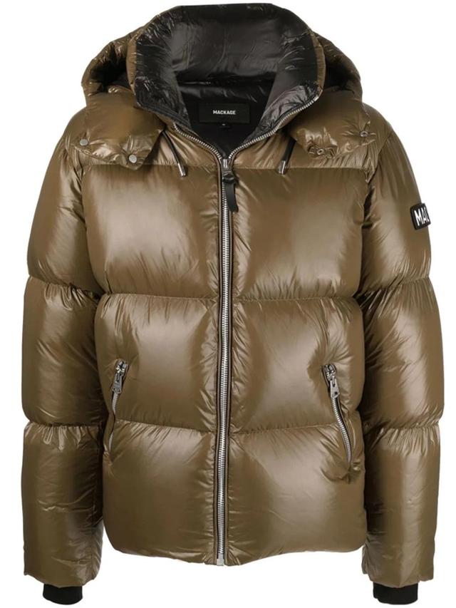 Kentz Padded Jacket In Green Product Image