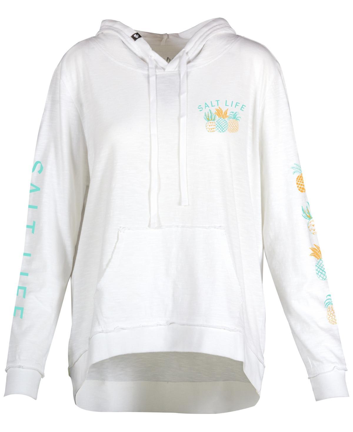 Salt Life Womens Pineapple Paradise Shirttail Hoodie Product Image