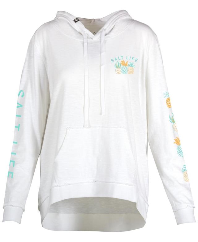 Salt Life Womens Pineapple Paradise Shirttail Hoodie Product Image