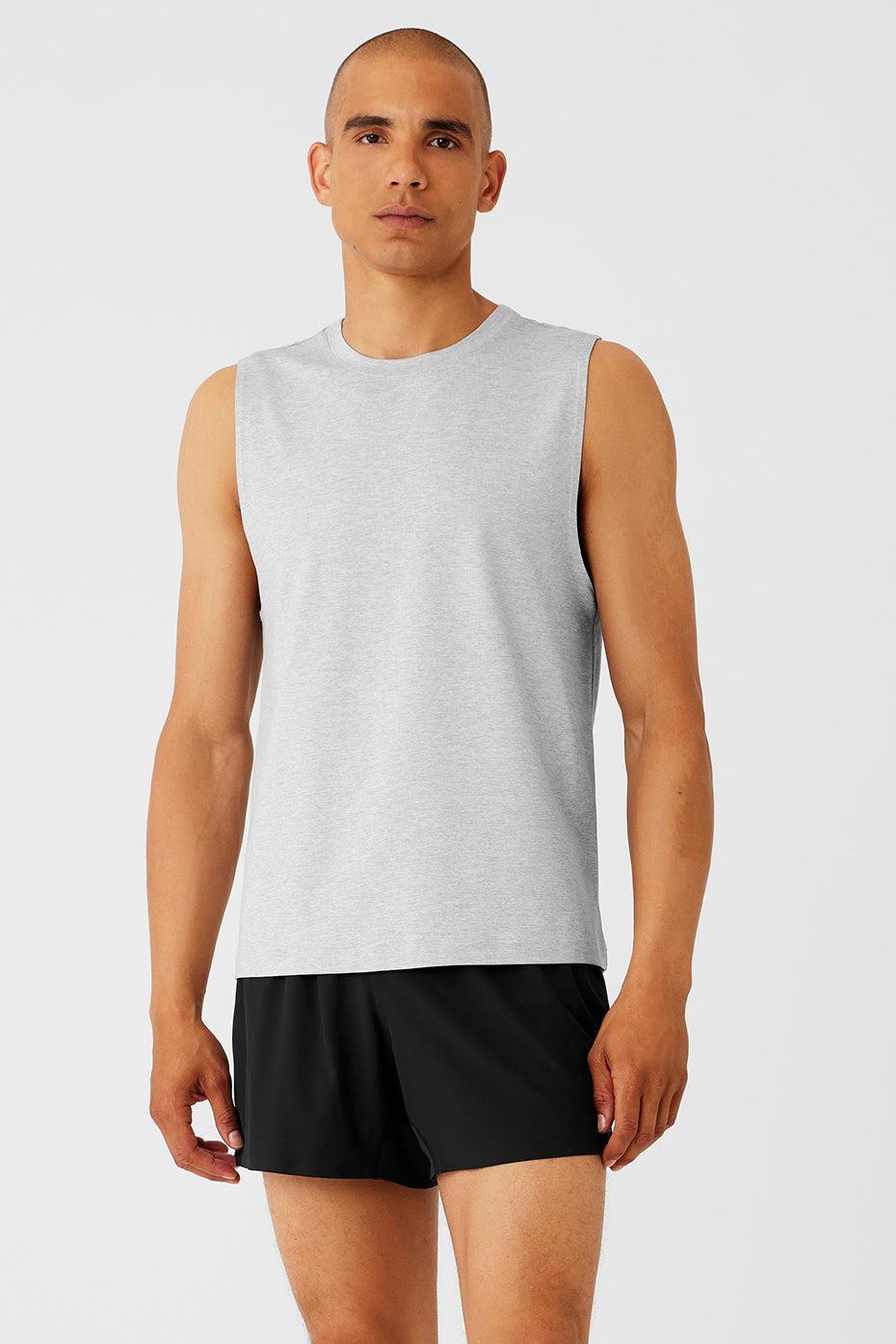 Conquer Muscle Tank - Athletic Heather Grey Product Image