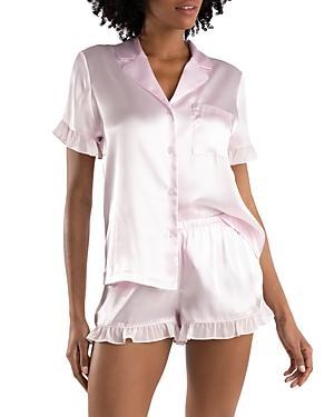 Womens Alice Short Satin Pajamas Product Image