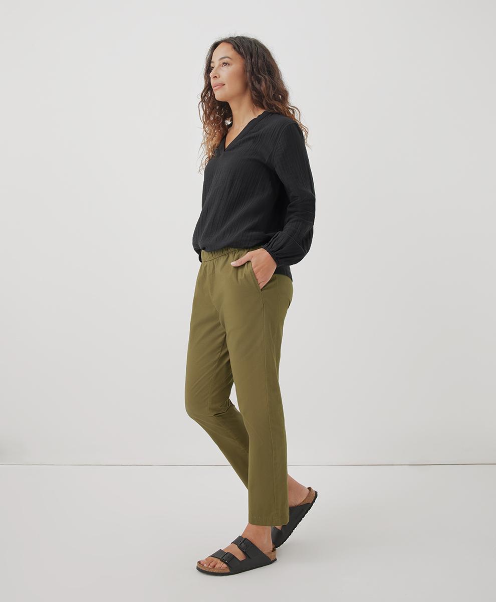 Womens Boulevard Brushed Twill Pull-On Pant XS Product Image