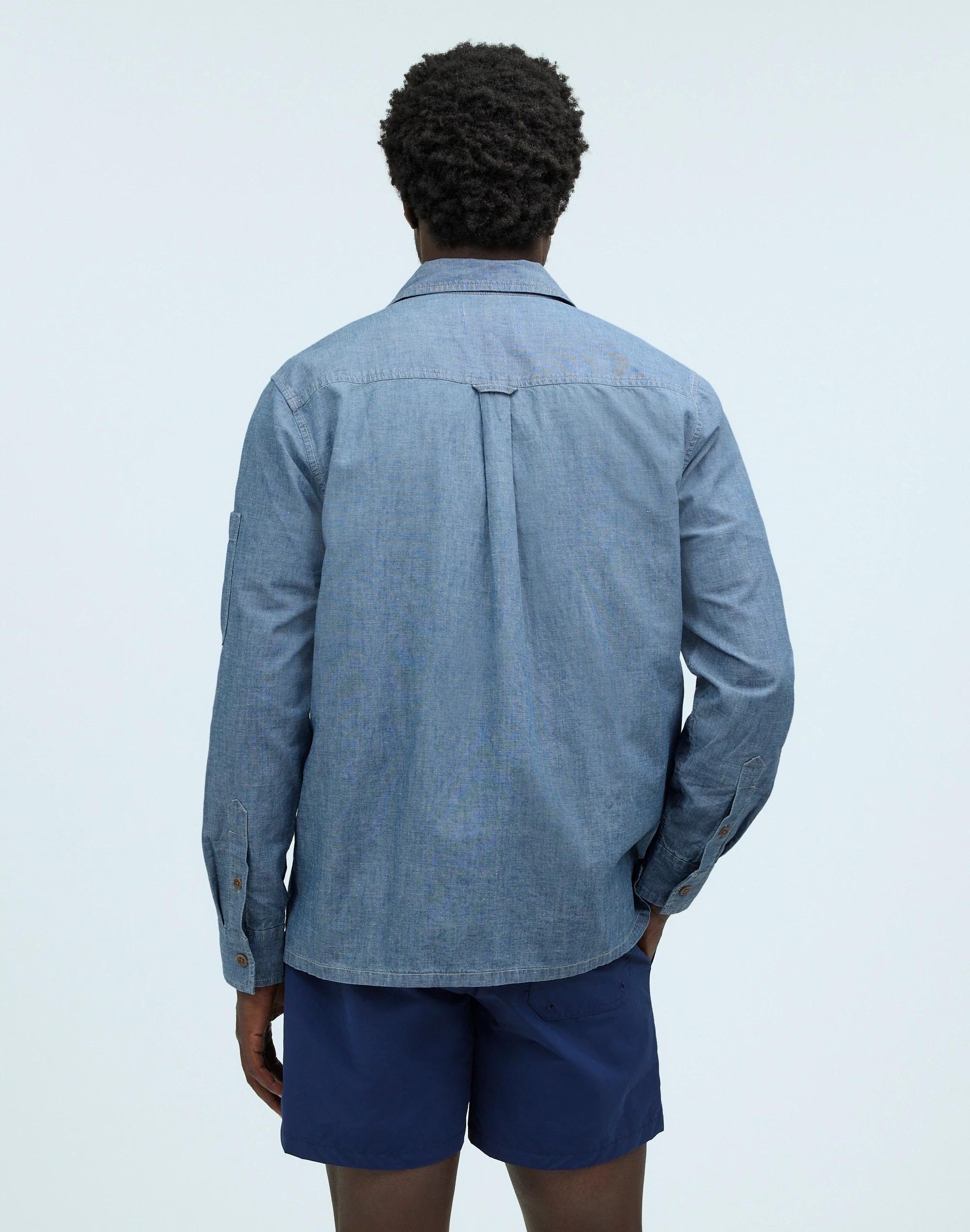 Madewell x William Ellery Chambray Button-Up Shirt Product Image