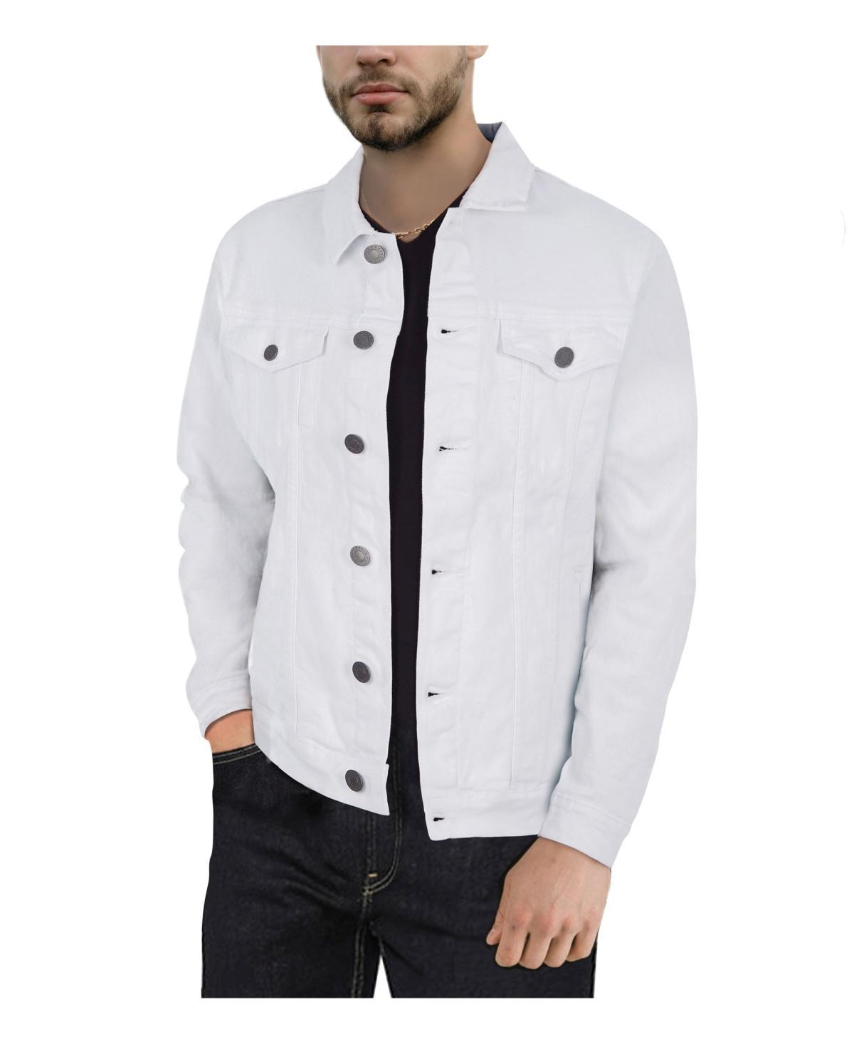 X-Ray Mens Slim Washed Denim Jacket Product Image