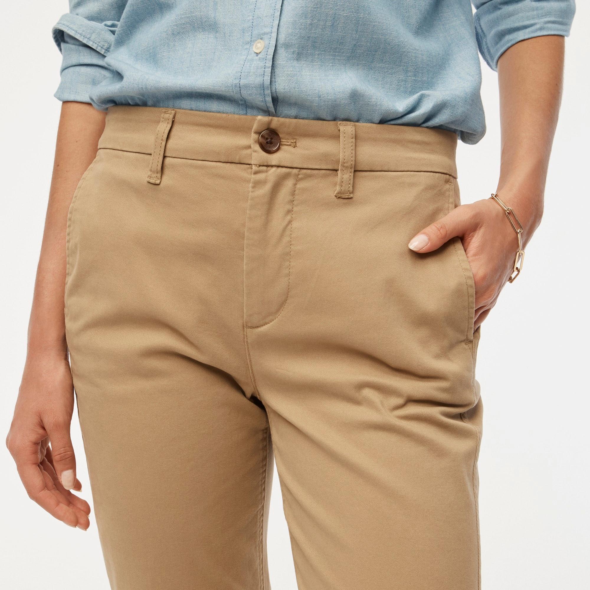 High-rise girlfriend chino pant Product Image