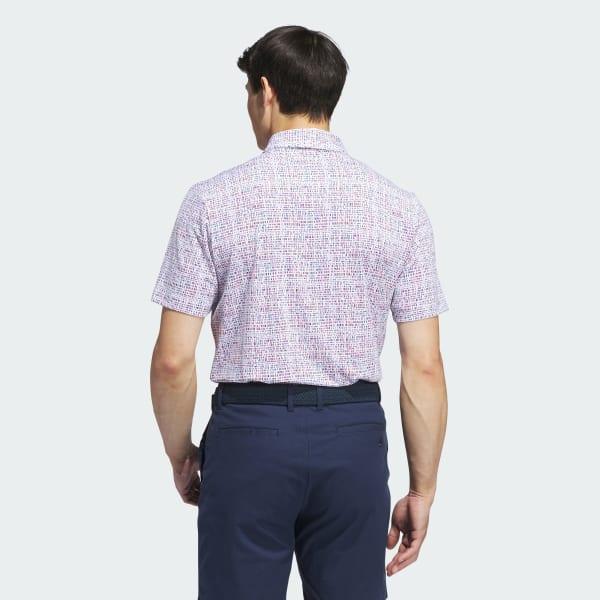 Ultimate365 Power Grid Print Polo Shirt Product Image