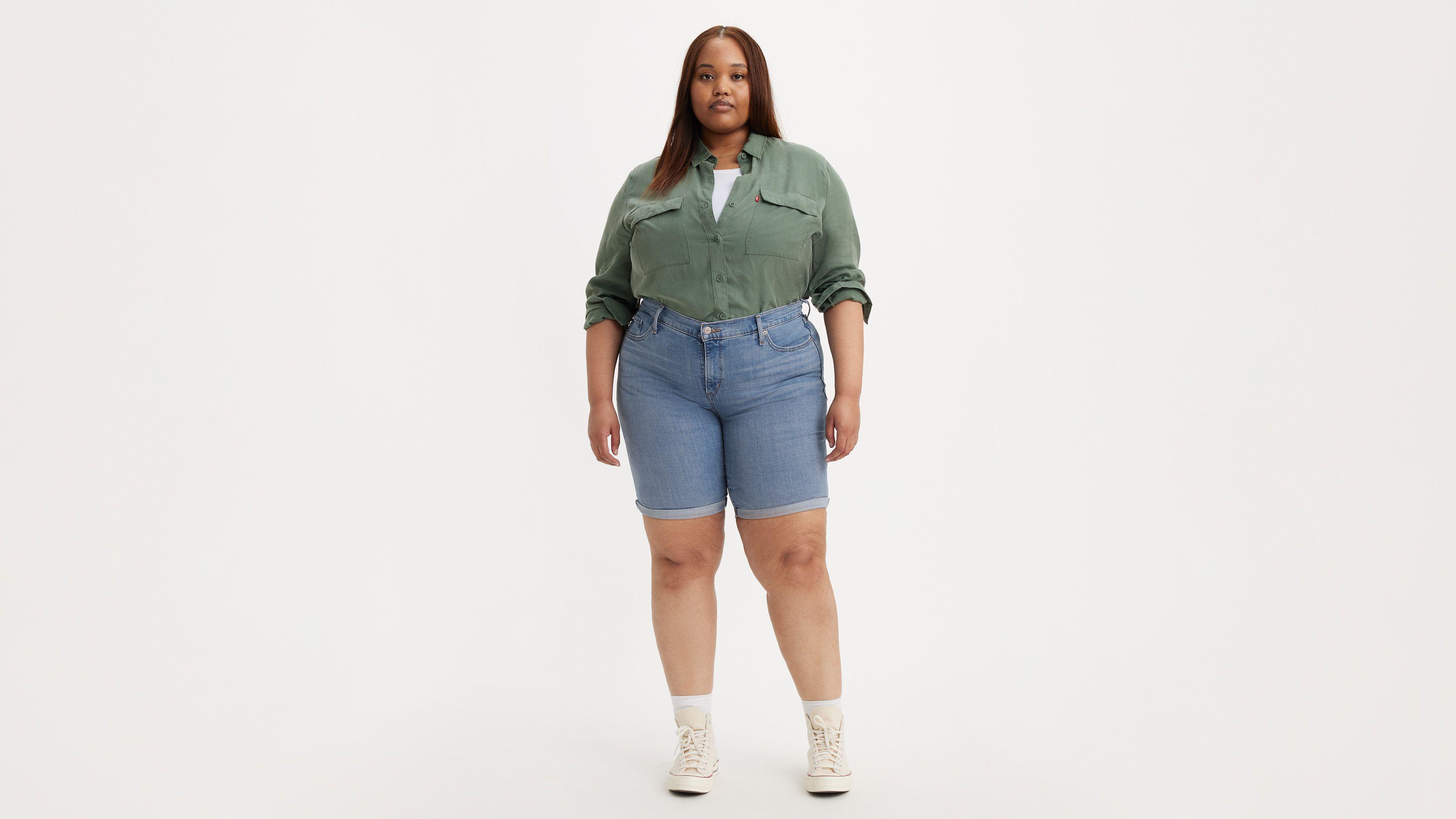 Classic Bermuda Women's Shorts (Plus Size) Product Image